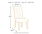 Tripton Dining UPH Side Chair (2/CN)