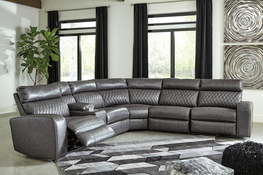 Samperstone 6-Piece Power Reclining Sectional