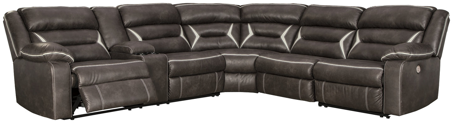 Kincord 4-Piece Power Reclining Sectional