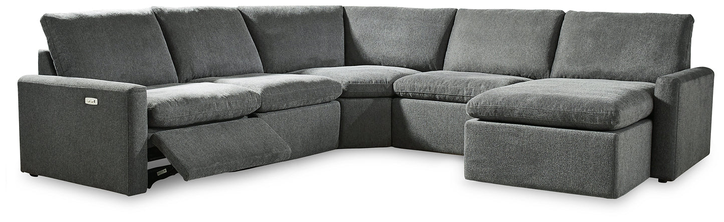 Hartsdale 5-Piece Power Reclining Sectional with Chaise