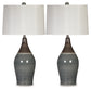 Niobe Ceramic Table Lamp (2/CN)