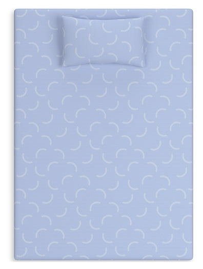 Ikidz Ocean  Mattress And Pillow 2/Cn