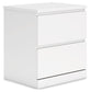 Onita Two Drawer Night Stand