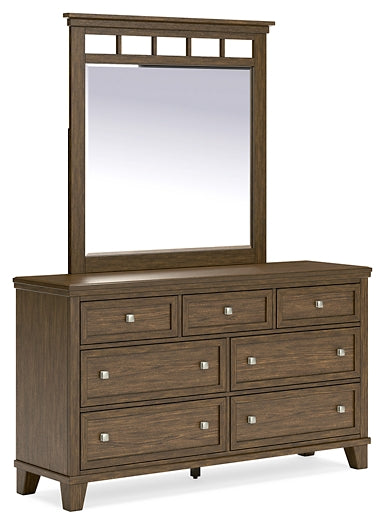 Shawbeck Dresser and Mirror