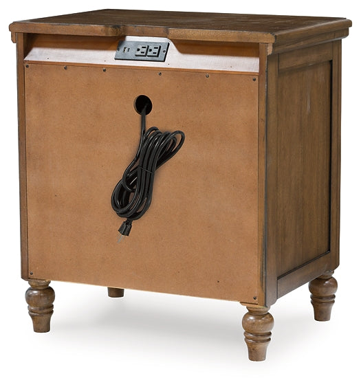 Sturlayne Three Drawer Night Stand