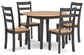 Gesthaven Dining Table and 4 Chairs