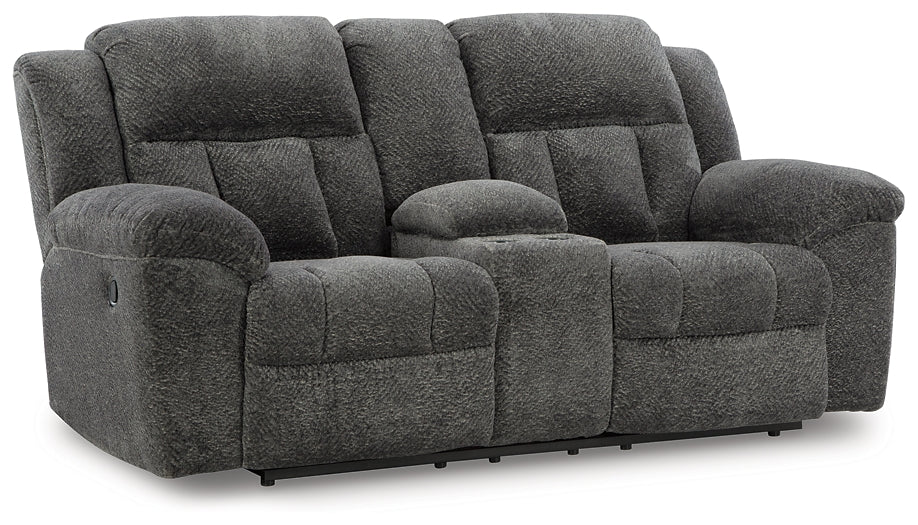 Frohn DBL Rec Loveseat w/Console