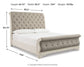 Realyn  Sleigh Bed