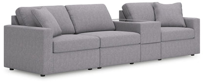 Modmax 4-Piece Sectional with Storage Console