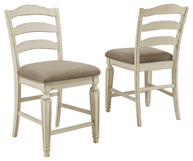 Realyn Upholstered Barstool (2/CN)