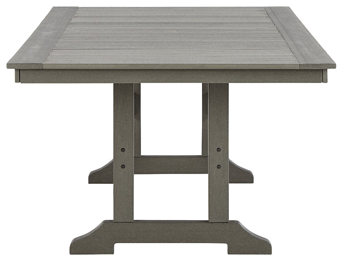 Visola RECT Dining Table w/UMB OPT