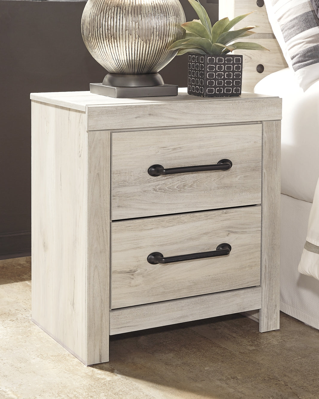 Cambeck Two Drawer Night Stand