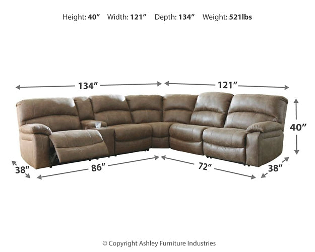 Segburg 4-Piece Power Reclining Sectional