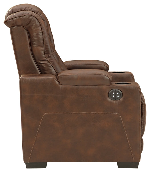 Owner's Box PWR Recliner/ADJ Headrest