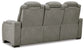 The Man-Den PWR REC Sofa with ADJ Headrest